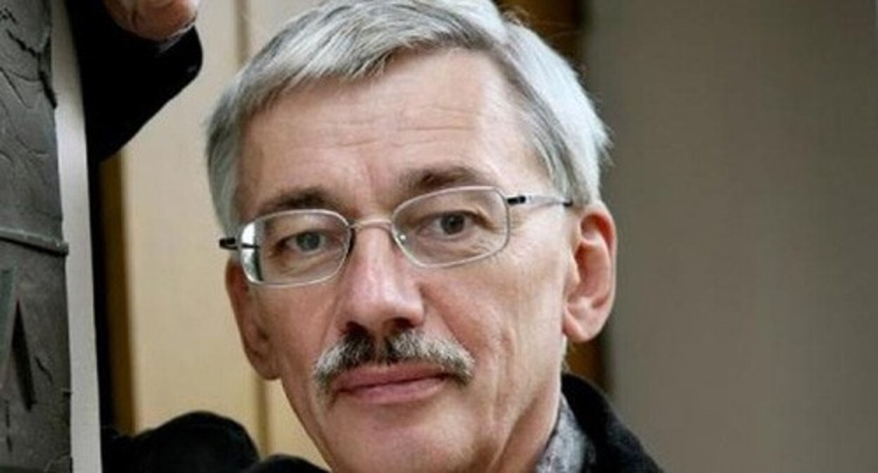 Oleg Orlov. Photo: https://memohrc.org/ru/monitorings/oleg-orlov-v-sovete-pri-prezidente-sidyat-te-samye-inostrannye-agenty-kotoryh included into the register of foreign agents Oleg Orlov. Photo: https://memohrc.org/ru/monitorings/oleg-orlov-v-sovete-pri-prezidente-sidyat-te-samye-inostrannye-agenty-kotoryh included into the register of foreign agents