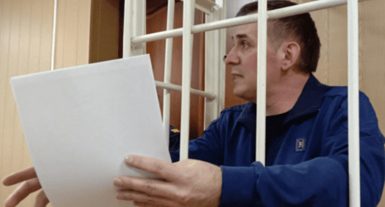 Igor Nagavkin at a court. Photo by the "Caucasian Knot" correspondent Igor Nagavkin at a court. Photo by the "Caucasian Knot" correspondent