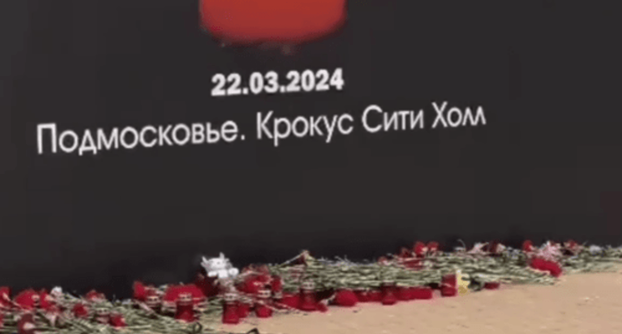 Memorial in Cherkessk. Screenshot of a video posted on Rashid Temrezov's Telegram channel on March 23, 2024 https://t.me/rashid_temrezov/5026 Memorial in Cherkessk. Screenshot of a video posted on Rashid Temrezov's Telegram channel on March 23, 2024 https://t.me/rashid_temrezov/5026