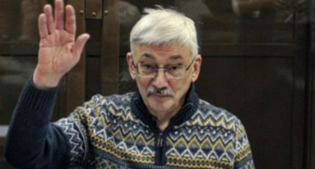 Oleg Orlov* at a court. Photo: SOTAvision // Antonina Favorskaya is included into the register of foreign agents Oleg Orlov* at a court. Photo: SOTAvision // Antonina Favorskaya is included into the register of foreign agents
