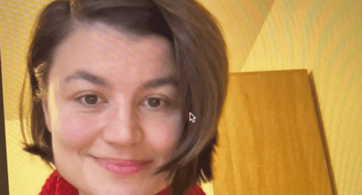 Zalina Marshenkulova. Screenshot of the photo posted on the Telegram channel "Zhenskaya Vlast" (Power of Women) on February 9, 2024 https://t.me/vlast_Zh/12092 Zalina Marshenkulova. Screenshot of the photo posted on the Telegram channel "Zhenskaya Vlast" (Power of Women) on February 9, 2024 https://t.me/vlast_Zh/12092