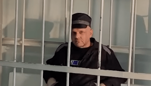 Alexander Nozdrinov at a court. Screenshot of the video posted on the YouTube channel of the Krasnodar Territorial Court on March 29, 2023 https://www.youtube.com/watch?v=4e0VMD_SZwQ Alexander Nozdrinov at a court. Screenshot of the video posted on the YouTube channel of the Krasnodar Territorial Court on March 29, 2023 https://www.youtube.com/watch?v=4e0VMD_SZwQ