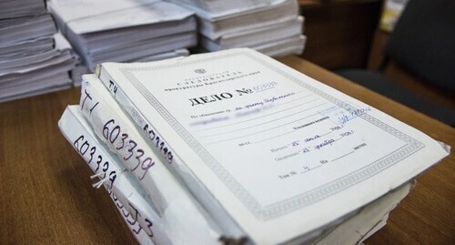 A criminal case, photo by Yelena Sineok, Yuga.ru A criminal case, photo by Yelena Sineok, Yuga.ru