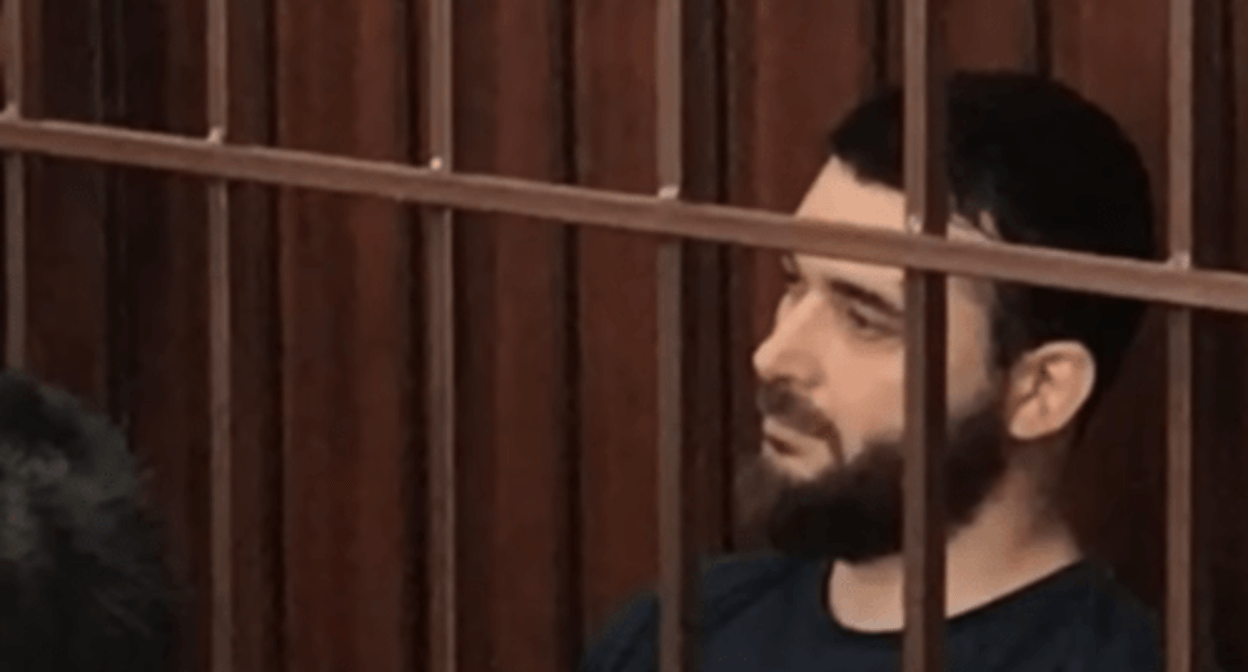 Abdulmumin Gadjiev at a court. Screenshot of the video posted on the YouTube channel "ALif TV" https://www.youtube.com/watch?v=M-pR5mx7jFs Abdulmumin Gadjiev at a court. Screenshot of the video posted on the YouTube channel "ALif TV" https://www.youtube.com/watch?v=M-pR5mx7jFs