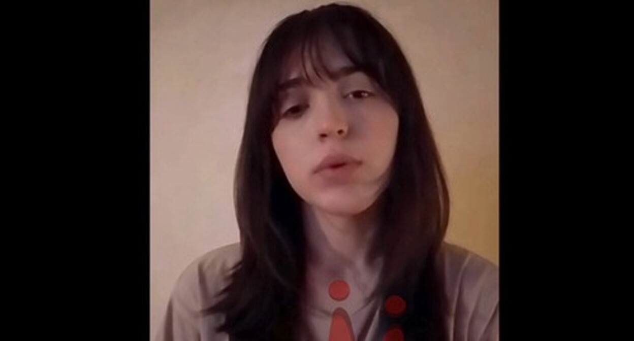 Liya Zaurbekova. Screenshot of the video posted on the Telegram channel marem_group on May 21, 2024 https://t.me/marem_group/707 Liya Zaurbekova. Screenshot of the video posted on the Telegram channel marem_group on May 21, 2024 https://t.me/marem_group/707
