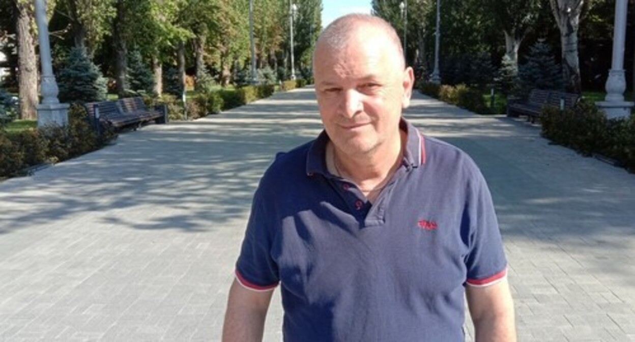 Vladimir Telpuk. Volgograd, August 20, 2023. Photo by the "Caucasian Knot" Vladimir Telpuk. Volgograd, August 20, 2023. Photo by the "Caucasian Knot"