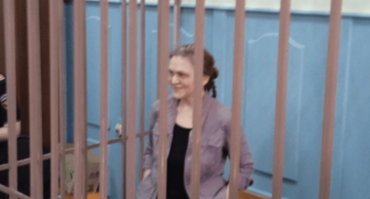 Nadezhda Kevorkova at a court. Photo taken by Nakhim Shelomanov on June 18, 2024 for the "Caucasian Knot" Nadezhda Kevorkova at a court. Photo taken by Nakhim Shelomanov on June 18, 2024 for the "Caucasian Knot"