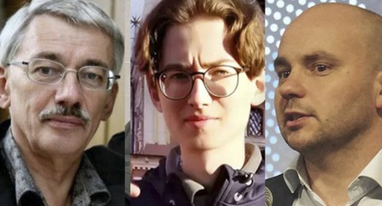 Oleg Orlov, Kevin Lik, Andrei Pivovarov (left to right). Collage by the "Caucasian Knot". Photos: Anna Artemyeva https://ru.wikipedia.org, https://rtvi.com, Vladislav Postnikov https://ru.wikipedia.org Oleg Orlov, Kevin Lik, Andrei Pivovarov (left to right). Collage by the "Caucasian Knot". Photos: Anna Artemyeva https://ru.wikipedia.org, https://rtvi.com, Vladislav Postnikov https://ru.wikipedia.org