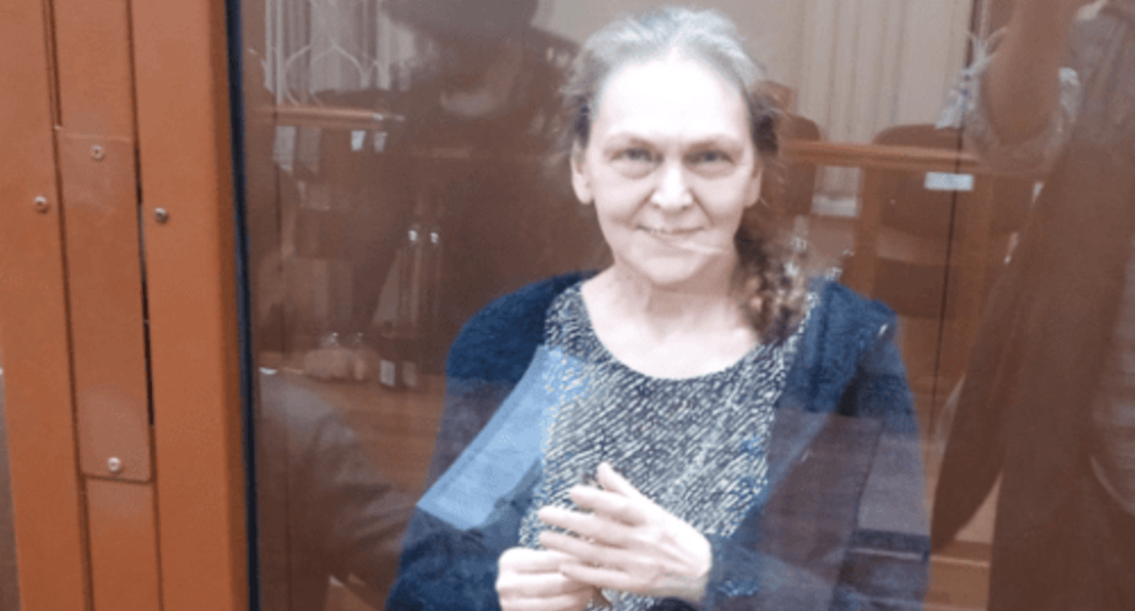 Nadezhda Kevorkova in a court. Photo by the "Caucasian Knot" correspondent Nadezhda Kevorkova in a court. Photo by the "Caucasian Knot" correspondent