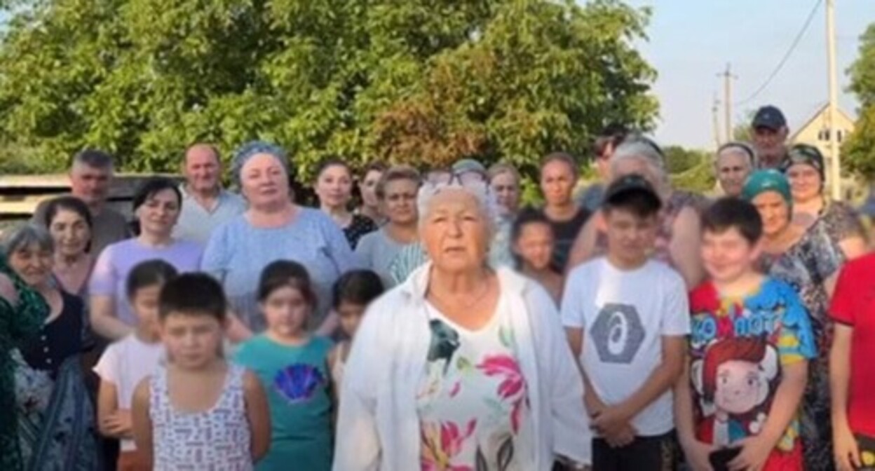 Residents of the village of Urvan opposed the construction of a garbage disposal factory. August 5, 2024. Screenshot of a video https://www.youtube.com/watch?v=gyKX4T1PnO Residents of the village of Urvan opposed the construction of a garbage disposal factory. August 5, 2024. Screenshot of a video https://www.youtube.com/watch?v=gyKX4T1PnO
