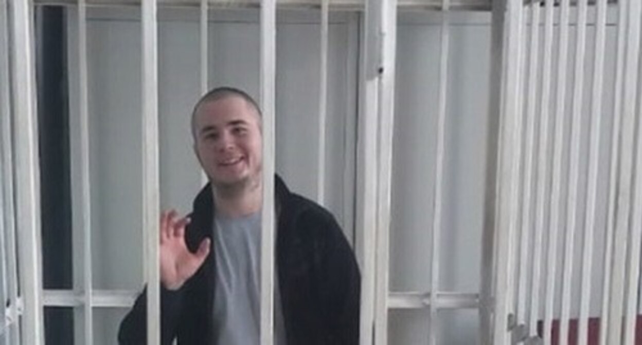 Askerbiy Khamukov at a session of the Khoroshevsky District Court of Moscow, March 23, 2020. Photo by Ramzan Uzuev Askerbiy Khamukov at a session of the Khoroshevsky District Court of Moscow, March 23, 2020. Photo by Ramzan Uzuev