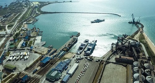 Port of Kavkaz. Screenshot of a video https://www.youtube.com/watch?v=x8iKnpE1eoY Port of Kavkaz. Screenshot of a video https://www.youtube.com/watch?v=x8iKnpE1eoY