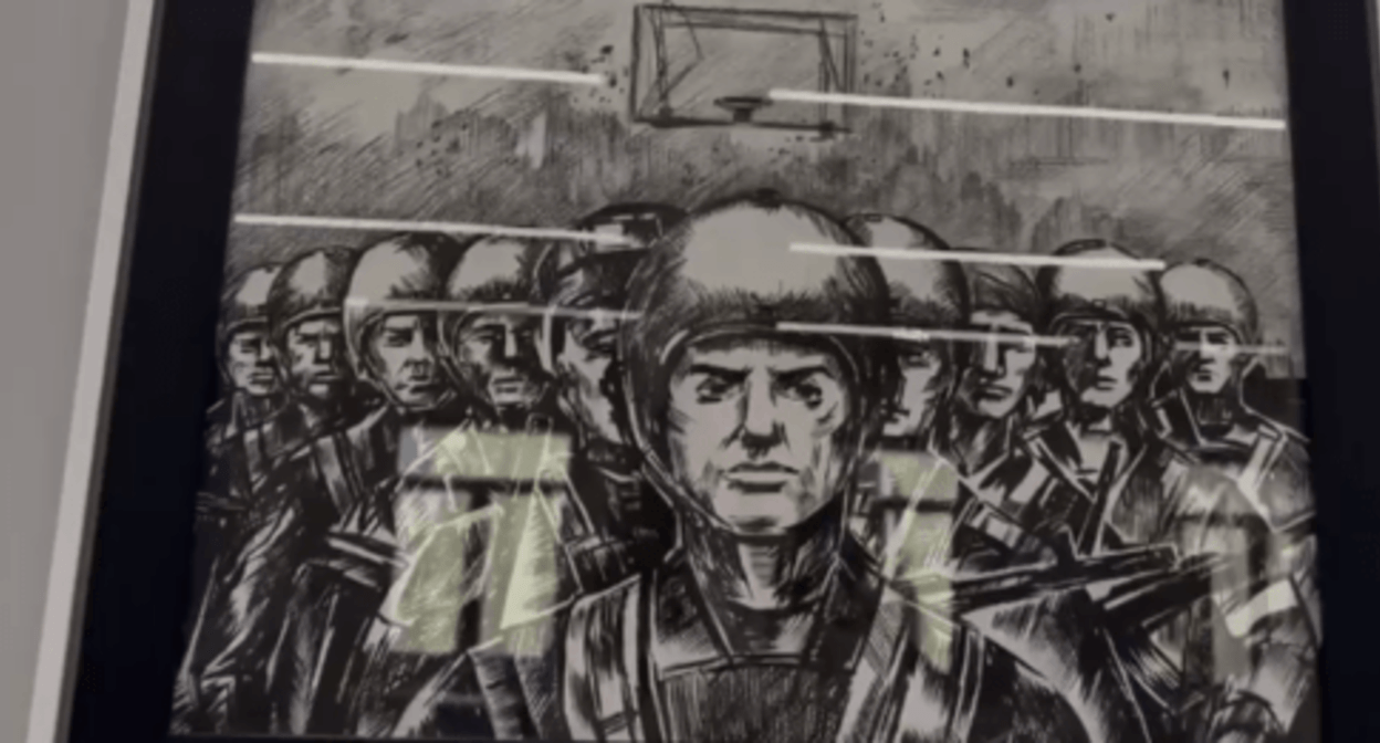 An exhibit at the cultural terrorism prevention centre in Beslan. Screenshot of a video posted on Sergey Menyailo's Telegram channel on September 2, 2024, https://t.me/sergeimeniaylo/4176 An exhibit at the cultural terrorism prevention centre in Beslan. Screenshot of a video posted on Sergey Menyailo's Telegram channel on September 2, 2024, https://t.me/sergeimeniaylo/4176
