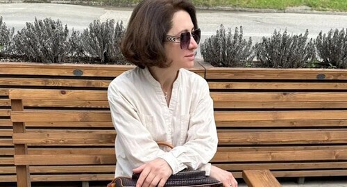 Olga Begretova (Efendieva). Photo by the "Memorial" Centre for Defence of Human Rights https://memorialcenter.org/news/byvshaya-sotrudnicza-memoriala-pozhalovalas-na-pogranichnikov Olga Begretova (Efendieva). Photo by the "Memorial" Centre for Defence of Human Rights https://memorialcenter.org/news/byvshaya-sotrudnicza-memoriala-pozhalovalas-na-pogranichnikov