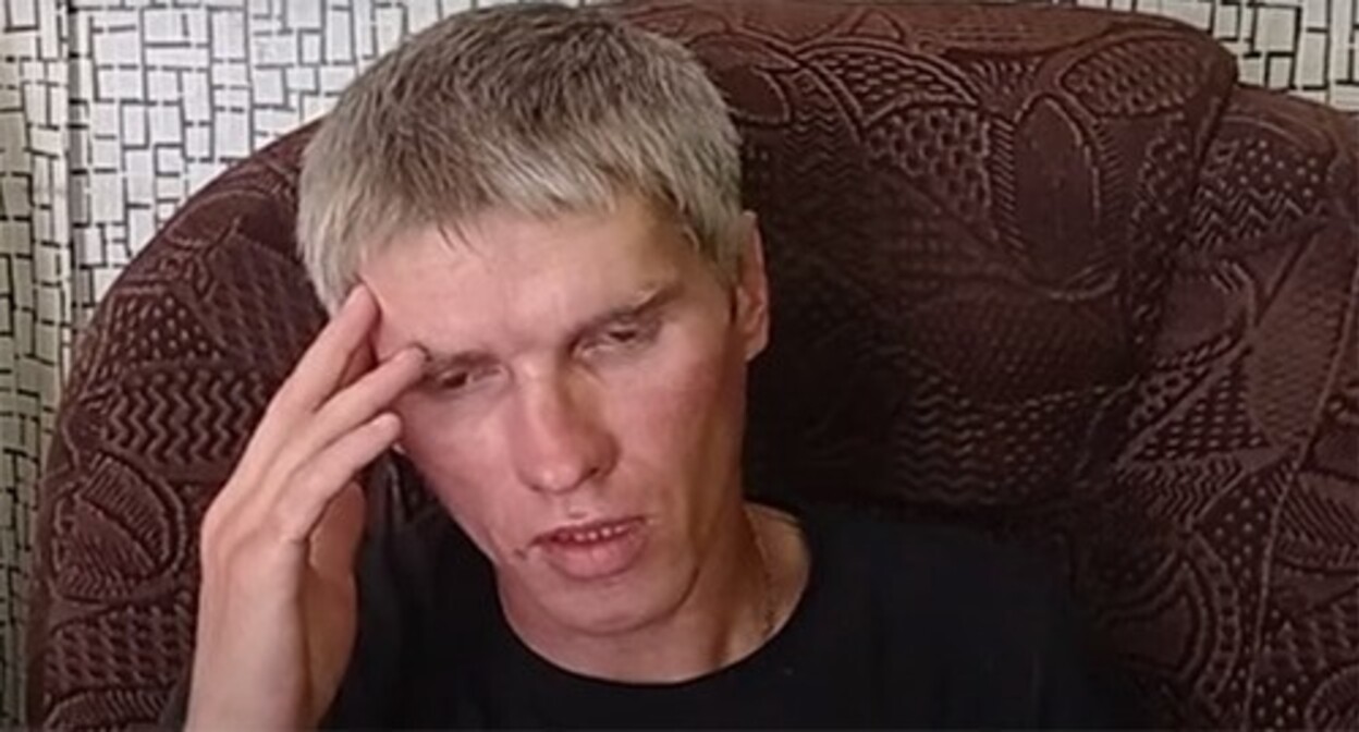 Yuri Mikhailov. Screenshot of a video by the "Caucasian Knot" Yuri Mikhailov. Screenshot of a video by the "Caucasian Knot"