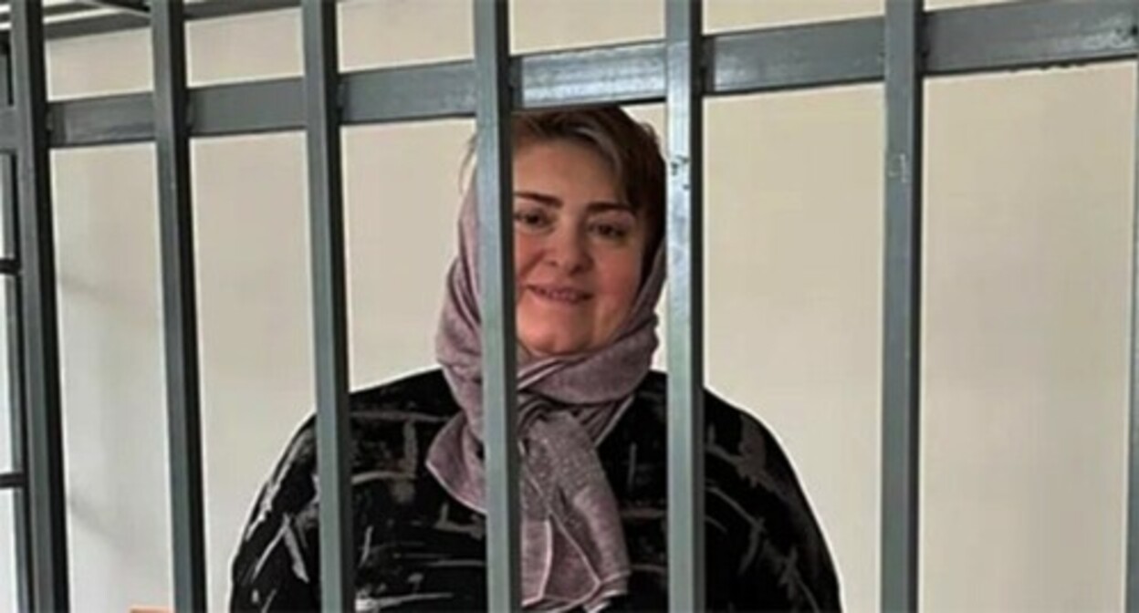 Zarema Musaeva. Photo https://news.rambler.ru/crime/50864316-zaderzhannaya-v-nizhnem-novgorode-zarema-musaeva-byla-gospitalizirovana/ Zarema Musaeva. Photo https://news.rambler.ru/crime/50864316-zaderzhannaya-v-nizhnem-novgorode-zarema-musaeva-byla-gospitalizirovana/