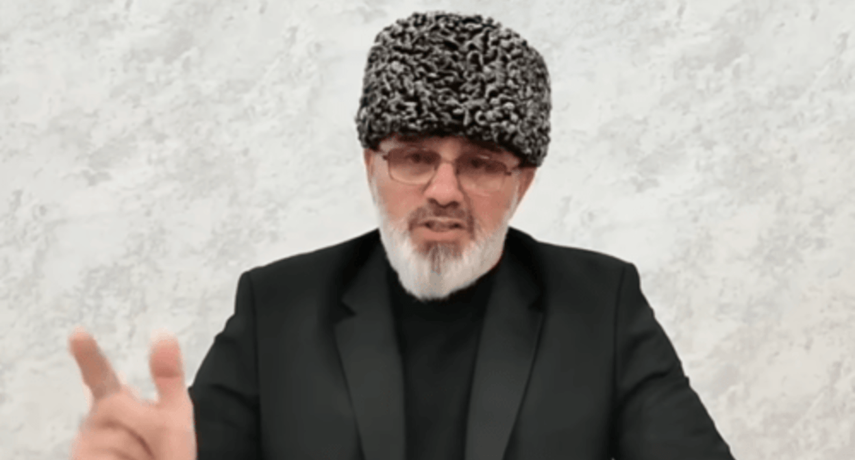 Musa Albogachiev. Screenshot of a video posted on the “Serdtse Ingusha” (Heart of the Ingush) Telegram channel on September 28, 2024 https://www.youtube.com/watch?v=XmPSY3bcEPs&t=5s Musa Albogachiev. Screenshot of a video posted on the “Serdtse Ingusha” (Heart of the Ingush) Telegram channel on September 28, 2024 https://www.youtube.com/watch?v=XmPSY3bcEPs&t=5s