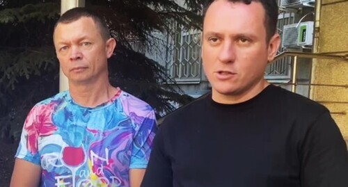 Vitaly Cherkasov (left) and Alexander Safronov. Photo: https://24krasnodar.ru/ Vitaly Cherkasov (left) and Alexander Safronov. Photo: https://24krasnodar.ru/