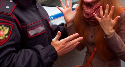 A girl is arguing with a police officer. Picture generated from Copilot A girl is arguing with a police officer. Picture generated from Copilot