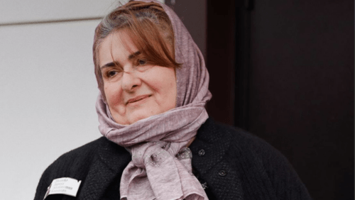 Zarema Musaeva wearing her badge. Screenshot of a photo posted on the Telegram channel of the "Team against Torture" (included into the register of foreign agents) on May 15, 2024 https://t.me/no_torture/3255 Zarema Musaeva wearing her badge. Screenshot of a photo posted on the Telegram channel of the "Team against Torture" (included into the register of foreign agents) on May 15, 2024 https://t.me/no_torture/3255