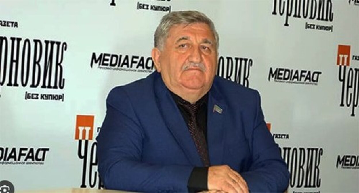 Salikh Gadjiev. Photo: https://chernovik.net/content/respublika/ya-ne-storonnik-chtoby-lyudey-sazhali Salikh Gadjiev. Photo: https://chernovik.net/content/respublika/ya-ne-storonnik-chtoby-lyudey-sazhali