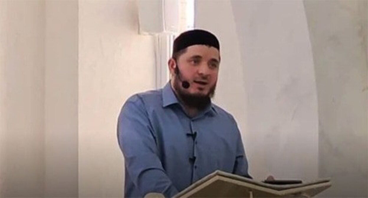 Mukhammad Tamaskhanov. Photo: https://fortanga.org/2024/10/u-imama-mecheti-muhammada-tamashanova-prohodit-obysk/ Mukhammad Tamaskhanov. Photo: https://fortanga.org/2024/10/u-imama-mecheti-muhammada-tamashanova-prohodit-obysk/