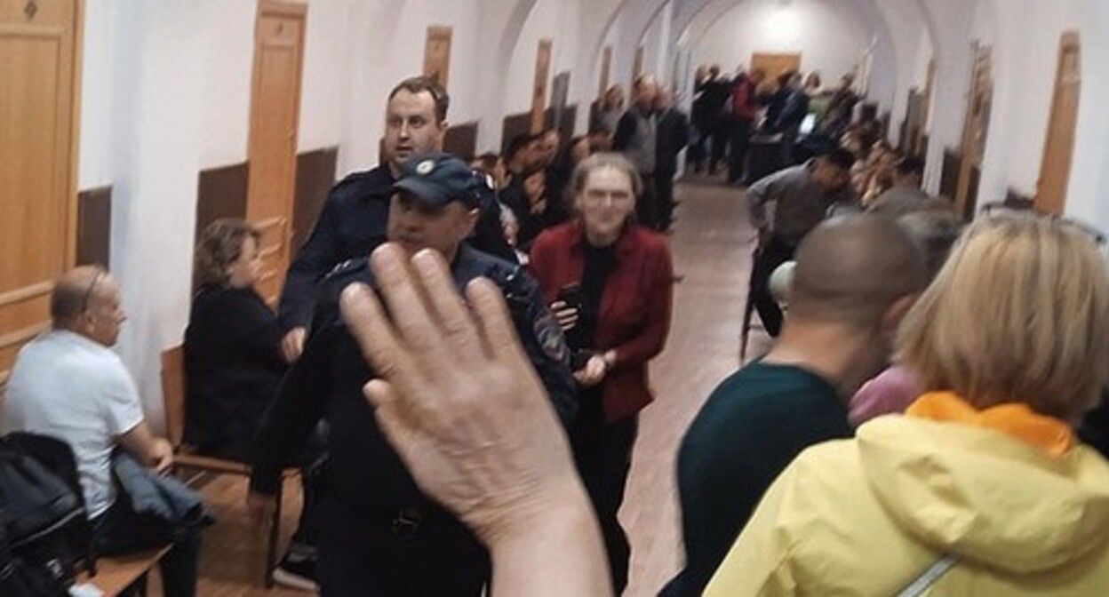 Nadezhda Kevorkova in a court. October 21, 2024. Photo by the "Caucasian Knot" correspondent Nadezhda Kevorkova in a court. October 21, 2024. Photo by the "Caucasian Knot" correspondent
