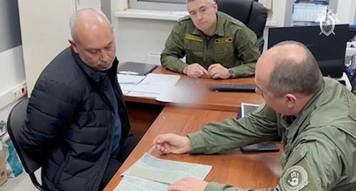 The man charged with organizing an assassination attempt on Sherip Alikhadjiev, a former Deputy Prime Minister of Ingushetia. October 22, 2024. Screenshot of a video by the Investigating Committee of the Russian Federation The man charged with organizing an assassination attempt on Sherip Alikhadjiev, a former Deputy Prime Minister of Ingushetia. October 22, 2024. Screenshot of a video by the Investigating Committee of the Russian Federation