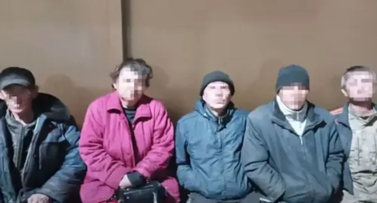 People freed from labour slavery. Photo posted on the VK page of the "Alternativa" anti-slavery movement People freed from labour slavery. Photo posted on the VK page of the "Alternativa" anti-slavery movement