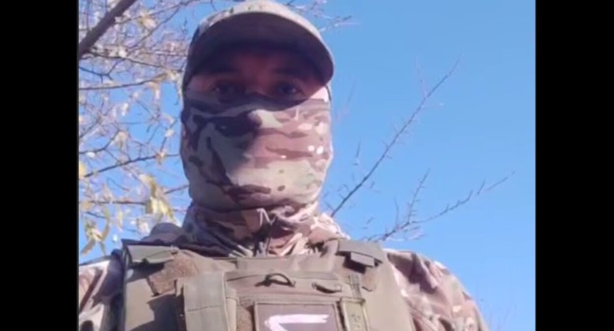 A son of Ramazan Rabadanov. Screenshot of a video https://t.me/khadulaev/9326 A son of Ramazan Rabadanov. Screenshot of a video https://t.me/khadulaev/9326