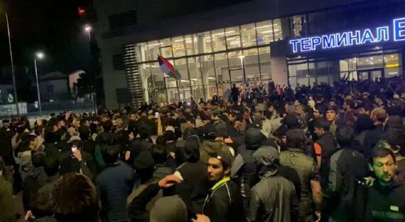 Riots in Makhachkala. October 2023. Photo: xakac.info Riots in Makhachkala. October 2023. Photo: xakac.info