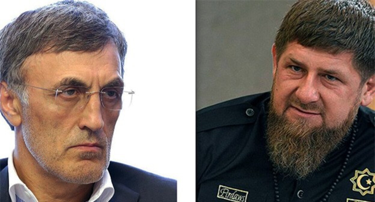 Magomed Gadjiev* (included into the register of foreign agents) and Ramzan Kadyrov. Collage by the "Caucasian Knot". Photos: Duma.gov.ru https://ru.wikipedia.org/ press service of the "Grozny Inform" https://www.grozny-inform.ru/ Magomed Gadjiev* (included into the register of foreign agents) and Ramzan Kadyrov. Collage by the "Caucasian Knot". Photos: Duma.gov.ru https://ru.wikipedia.org/ press service of the "Grozny Inform" https://www.grozny-inform.ru/