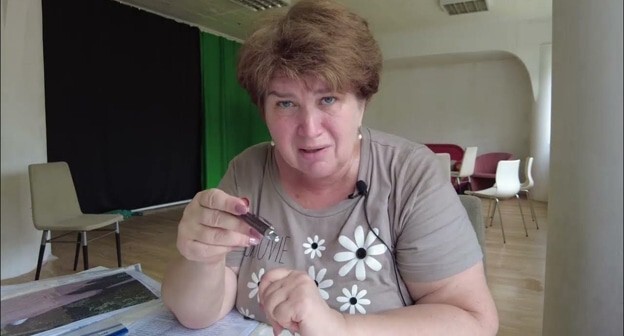 Tatiana Polivanova, screenshot of a video on YouTube https://www.youtube.com/watch?v=Pd-9XxTOP-kд Tatiana Polivanova, screenshot of a video on YouTube https://www.youtube.com/watch?v=Pd-9XxTOP-kд