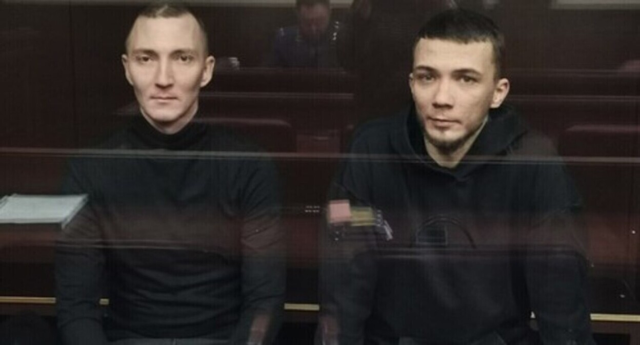Boris Goncharenko (left) and Bogdan Abdurakhmanov. Screenshot of a photo posted by the "Solidarity Zone" on June 26, 2024 https://t.me/solidarity_zone/2707 Boris Goncharenko (left) and Bogdan Abdurakhmanov. Screenshot of a photo posted by the "Solidarity Zone" on June 26, 2024 https://t.me/solidarity_zone/2707