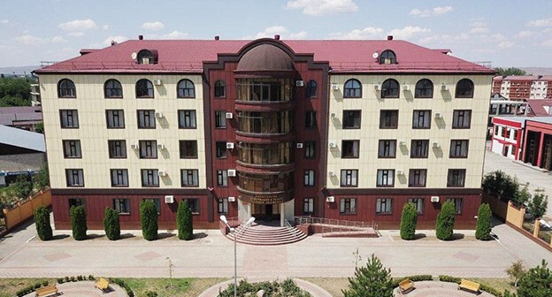 The Chechen Ministry for National Policy, External Relations, Press, and Information. Photo: https://minnacinform-chr.ru/ministerstvo/ The Chechen Ministry for National Policy, External Relations, Press, and Information. Photo: https://minnacinform-chr.ru/ministerstvo/