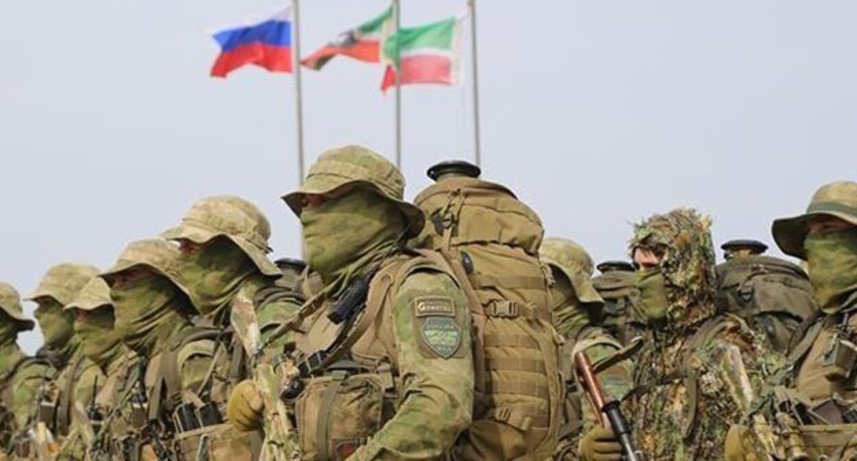 Fighters before the dispatch to Ukraine. Photo: Grozny Inform https://www.grozny-inform.ru/news/society/163553/ Fighters before the dispatch to Ukraine. Photo: Grozny Inform https://www.grozny-inform.ru/news/society/163553/
