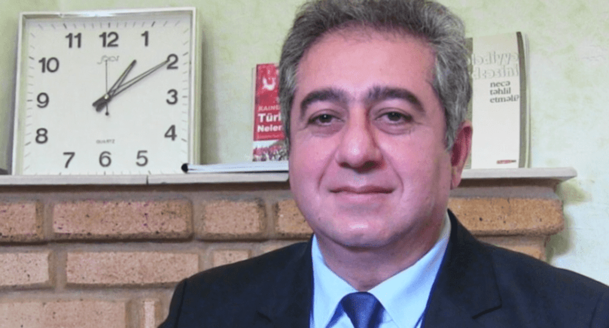 Gubad Ibadoglu. Screenshot of a video posted on the Pressklub TV YouTube channel on August 1, 2023, https://www.youtube.com/watch?v=h-9COSMqz-w&t=36s Gubad Ibadoglu. Screenshot of a video posted on the Pressklub TV YouTube channel on August 1, 2023, https://www.youtube.com/watch?v=h-9COSMqz-w&t=36s