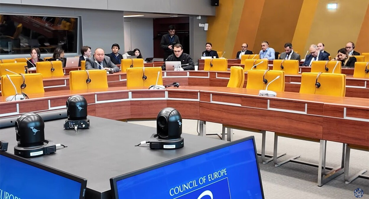 Participants in the hearings in Strasbourg as part of the PACE (Parliamentary Assembly of the Council of Europe) winter session discuss the human rights situation in Azerbaijan. Screenshot of a video https://www.youtube.com/watch?v=SB4vLTmuBX8 Participants in the hearings in Strasbourg as part of the PACE (Parliamentary Assembly of the Council of Europe) winter session discuss the human rights situation in Azerbaijan. Screenshot of a video https://www.youtube.com/watch?v=SB4vLTmuBX8