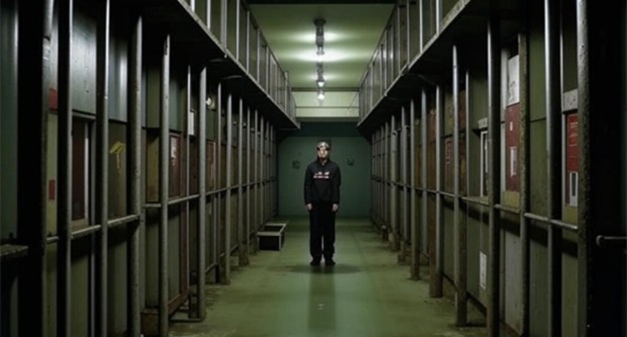 A prison. Picture made in Copilot by the "Caucasian Knot" A prison. Picture made in Copilot by the "Caucasian Knot"
