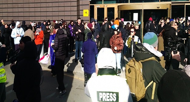 A protest action in Tbilisi. February 2, 2025. Photo: https://ru.apa.az/evropa/situaciya-na-mitinge-u-tc-tbilisi-moll-v-stolice-gruzii-spokoinaya-601794 A protest action in Tbilisi. February 2, 2025. Photo: https://ru.apa.az/evropa/situaciya-na-mitinge-u-tc-tbilisi-moll-v-stolice-gruzii-spokoinaya-601794