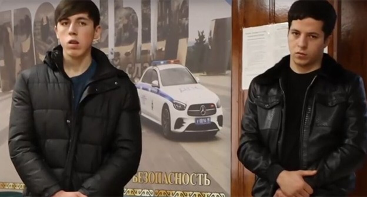 Screenshot of a video of an apology from a participant in the road accident and an eyewitness. February 19, 2025. https://vk.com/wall-100024316_5719 Screenshot of a video of an apology from a participant in the road accident and an eyewitness. February 19, 2025. https://vk.com/wall-100024316_5719