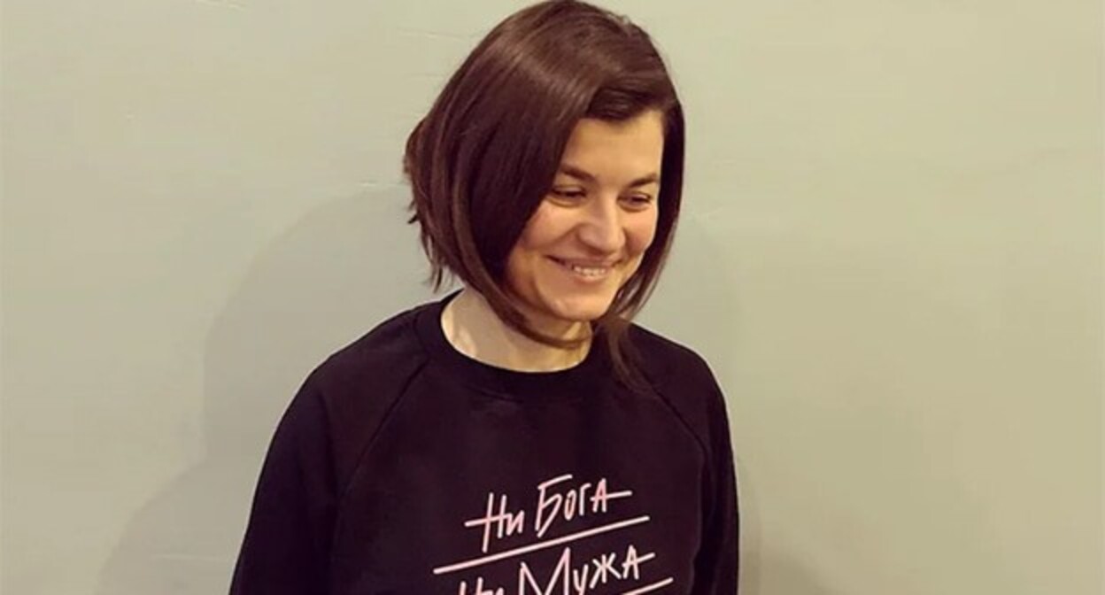 Zalina Marshenkulova. Photo: instagram.com/mayachok_antihrista the activities of the Meta Company, owning Instagram, are banned in Russia Zalina Marshenkulova. Photo: instagram.com/mayachok_antihrista the activities of the Meta Company, owning Instagram, are banned in Russia