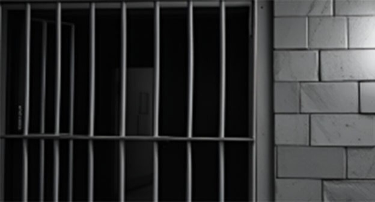Prison bars. Picture made in Copilot by the "Caucasian Knot" Prison bars. Picture made in Copilot by the "Caucasian Knot"