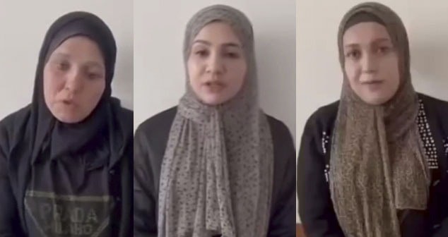 Stavropol women apologized for begging in Ingushetia. April 1, 2025. Screenshot of a video t.me/serdalo_ingushetii/54970 Stavropol women apologized for begging in Ingushetia. April 1, 2025. Screenshot of a video t.me/serdalo_ingushetii/54970