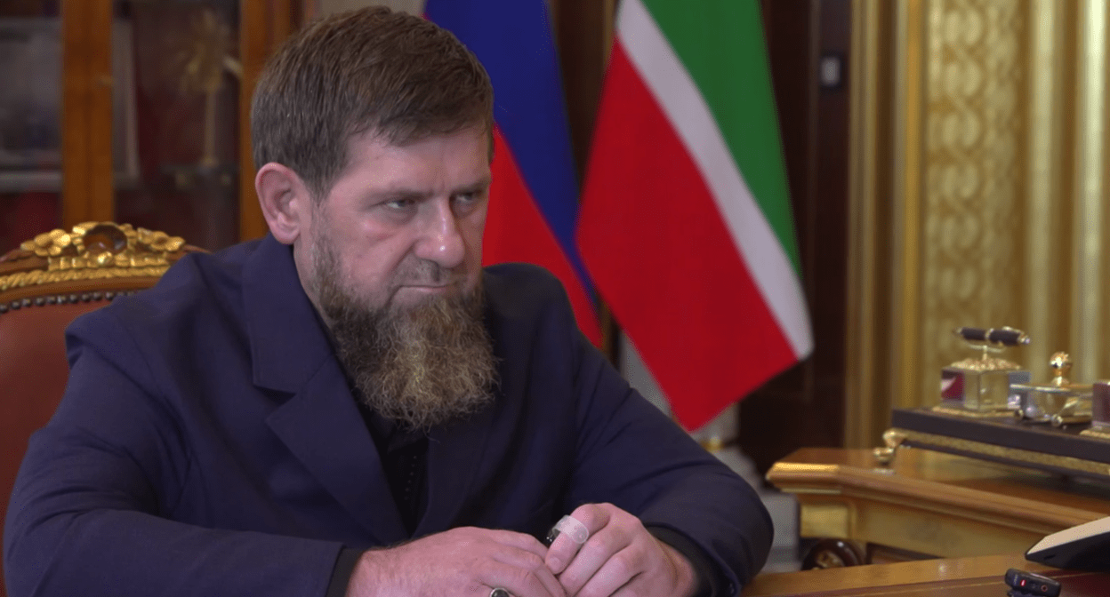 Ramzan Kadyrov. Screenshot of a video posted on his Telegram channel on April 5, 2025 https://t.me/RKadyrov_95/5618 Ramzan Kadyrov. Screenshot of a video posted on his Telegram channel on April 5, 2025 https://t.me/RKadyrov_95/5618