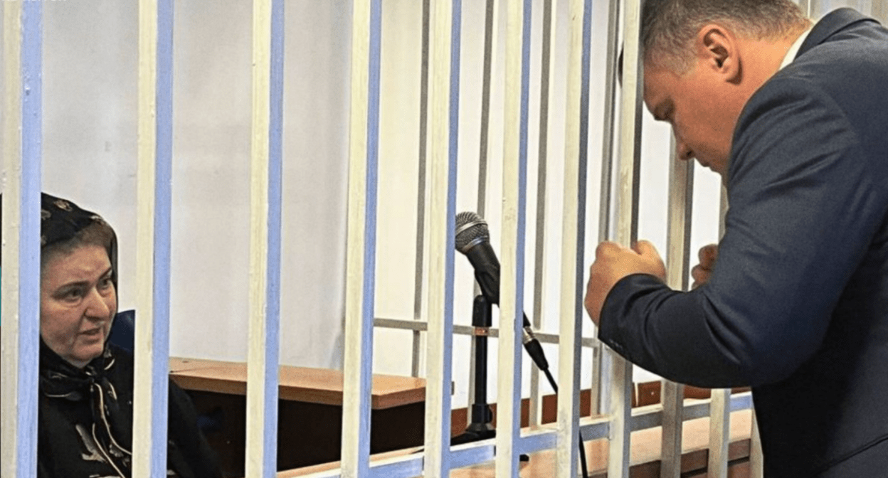 Zarema Musaeva and Alexander Nemov, an advocate. Screenshot of a photo posted on the Telegram channel of the "Team against Torture" (included into the register of foreign agents) on December 18, 2024 https://t.me/no_torture/3481 Zarema Musaeva and Alexander Nemov, an advocate. Screenshot of a photo posted on the Telegram channel of the "Team against Torture" (included into the register of foreign agents) on December 18, 2024 https://t.me/no_torture/3481