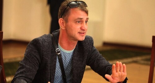 Igor Khoroshilov. Photo by Yelena Kolmykova https://voicedaily.ru/zaderzhan-glavred-portala-voicedaily-igor-horoshilov/