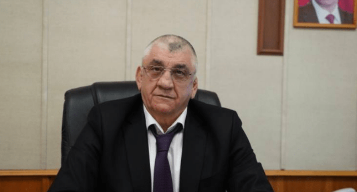 Magomed Magomedov: screenshot of a photo from his Telegram channel dated December 31, 2022: https://t.me/glava_kizilyurta/151 Magomed Magomedov: screenshot of a photo from his Telegram channel dated December 31, 2022: https://t.me/glava_kizilyurta/151