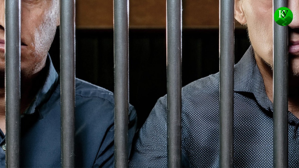 Convicts behind bars: illustration created by the "Caucasian Knot" by using the AI in Photoshop
Convicts behind bars: illustration created by the "Caucasian Knot" by using the AI in Photoshop