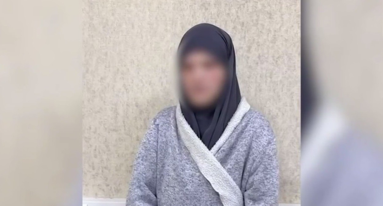 Suspect in preparing a terrorist attack. Still from a video published on the TASS Telegram channel https://t.me/tass_agency/313068 Suspect in preparing a terrorist attack. Still from a video published on the TASS Telegram channel https://t.me/tass_agency/313068